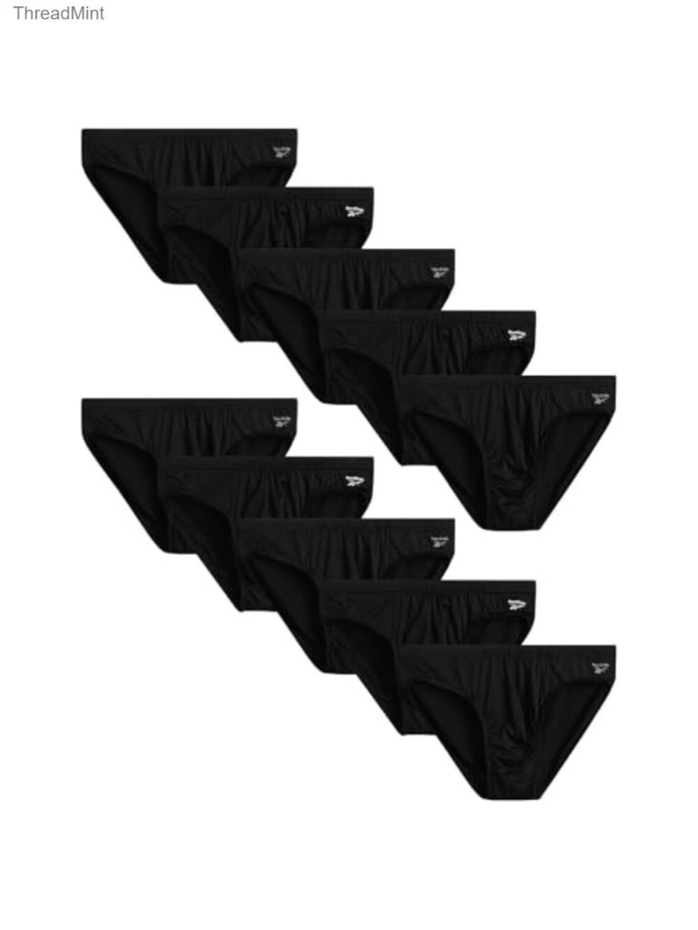 Mens Low Rise Briefs 10 Pack Performance Underwear Pouch Stretch
